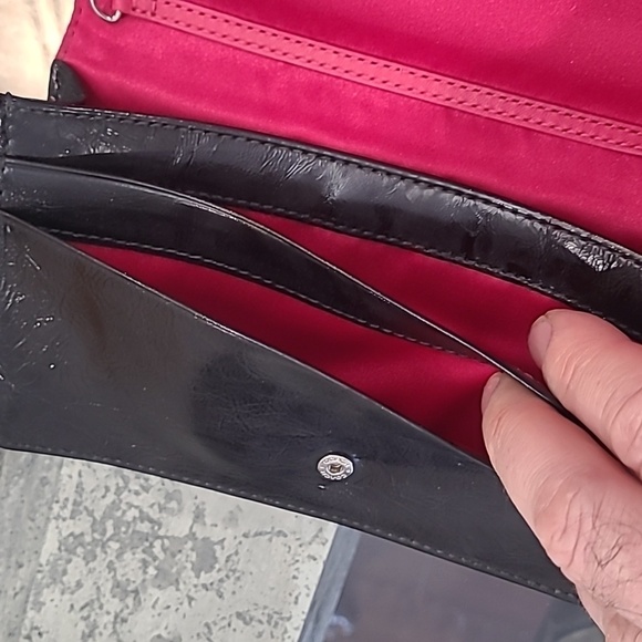 COACH PATENT LEATHER CLUTCH WALLET NEW - Picture 4 of 10